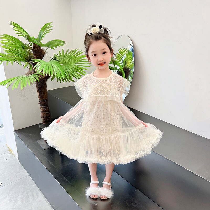 Haljine za djevojčice s perlama Modne haljine za djevojčice za bajram 2024. Haljina za djevojčice Princeza Elegantni kostim Ljetne haljine Rasprodaja na promociji