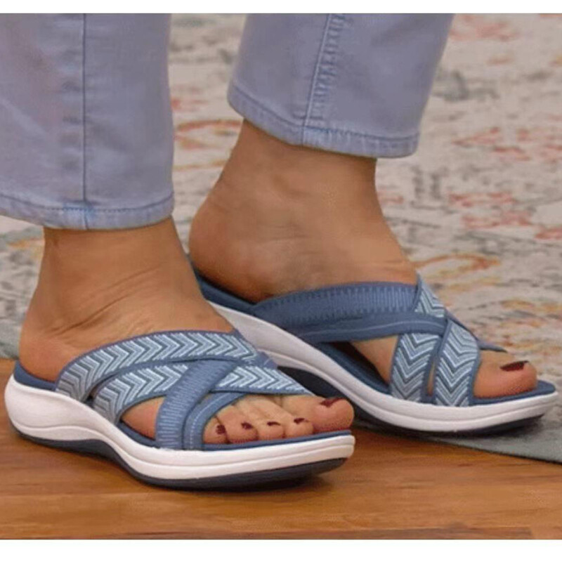 Avaleht Sussid Naiste Rist Rihm Pilvesandaalid Suvised plätud Rannas liumäed Meestele Vabaaja Ortopeedilised Kingad Lamedad Naistele