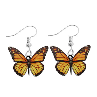 Kõrvarõngas naistele Akrüül naljakas kohandatud armsatele tüdrukutele kingitus kõrvatropid lastele loom jänes papagoi lind konn liblikas