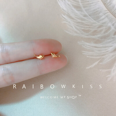 Cercei tip inimă cu inimă de fluture, placat cu argint, de culoare aurie, pentru femei, piercing pentru ureche, Helix, Helix, Tragus, cadou