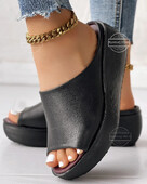 Papuci de damă cu curele late cu platformă peep toe papuci de damă pentru femei cu toc înalt, saboți, cu platformă peep toe, sandale, pantofi