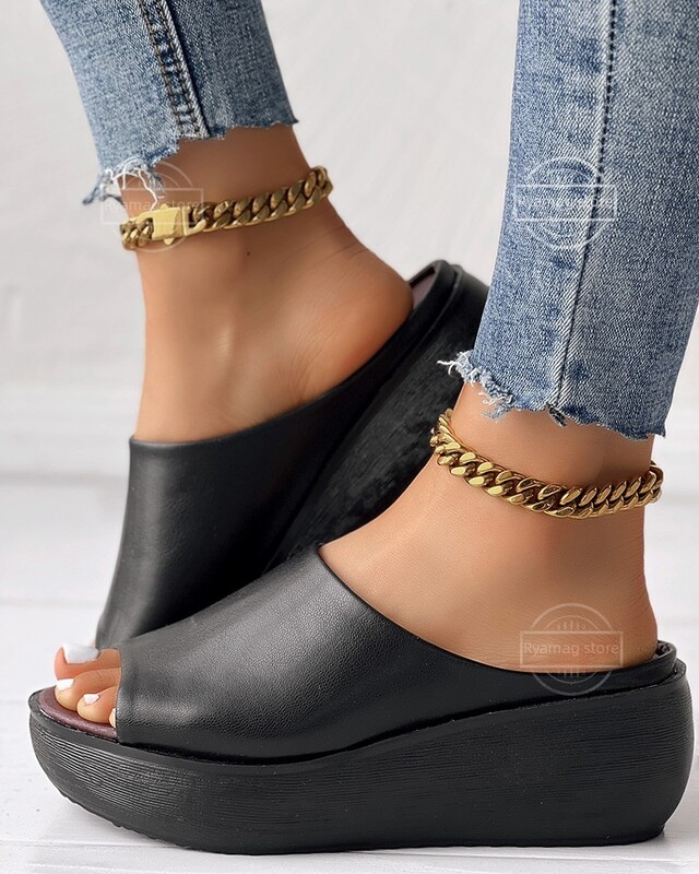 Papuci de damă cu curele late cu platformă peep toe papuci de damă pentru femei cu toc înalt, saboți, cu platformă peep toe, sandale, pantofi