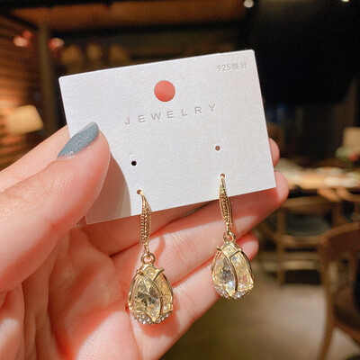 Bijele boje Cvjetne viseće naušnice za žene Okrugli naušnice u obliku srca, cvijet, okrugli list, trokut, biserna mašna, okrugle naušnice, nakit Brincos