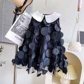 Fete New Summer Dress Summer Black Dress La modă și la modă Rochie drăguță dulce și cool