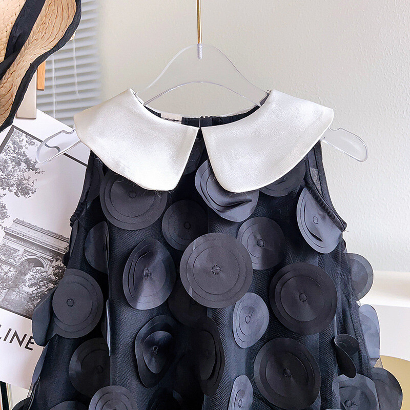 Fete New Summer Dress Summer Black Dress La modă și la modă Rochie drăguță dulce și cool