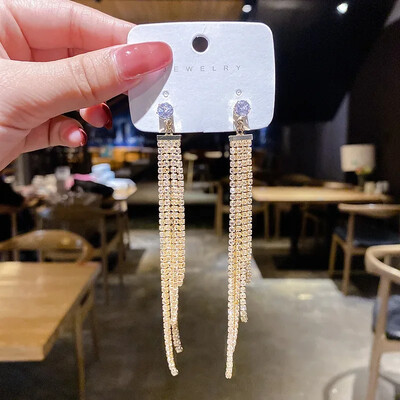 2023. aasta uus moesuund, tsirkoonkristall, mustast lehest ripatskõrvarõngad naistele, ainulaadse disainiga temperamendiga lahedad tüdrukute peoehted