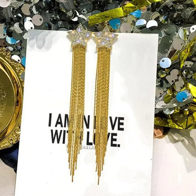 2023. aasta uus moesuund, tsirkoonkristall, mustast lehest ripatskõrvarõngad naistele, ainulaadse disainiga temperamendiga lahedad tüdrukute peoehted