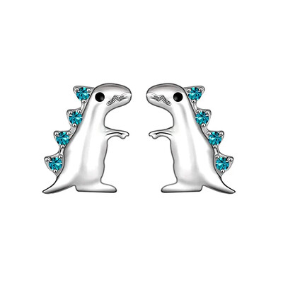 Noi cercei cu unicorn drăguț pentru fetiță copii cristal pisică fluture curcubeu inimă stea cercel cadou de Crăciun bijuterii