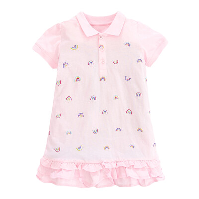 Little Maven 2024 suvekleit tüdrukutele puuvillased lillelised vabaajarõivad Laste peokleidid 2–7-aastastele väikelastele