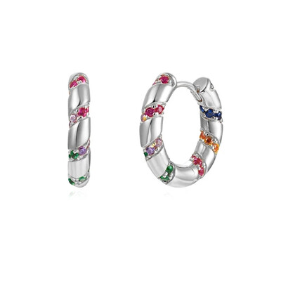 Γυναικεία σκουλαρίκια CRMYA Χρυσό χρώμα Γυναικεία Vintage Χρώμα CZ Zircon Piercing Γυναικεία σκουλαρίκια 2022 Trend Κοσμήματα Χονδρική