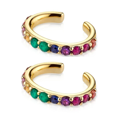 Γυναικεία σκουλαρίκια CRMYA Χρυσό χρώμα Γυναικεία Vintage Χρώμα CZ Zircon Piercing Γυναικεία σκουλαρίκια 2022 Trend Κοσμήματα Χονδρική