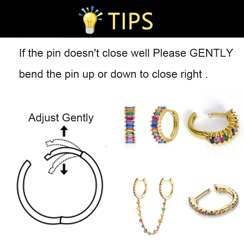 Γυναικεία σκουλαρίκια CRMYA Χρυσό χρώμα Γυναικεία Vintage Χρώμα CZ Zircon Piercing Γυναικεία σκουλαρίκια 2022 Trend Κοσμήματα Χονδρική