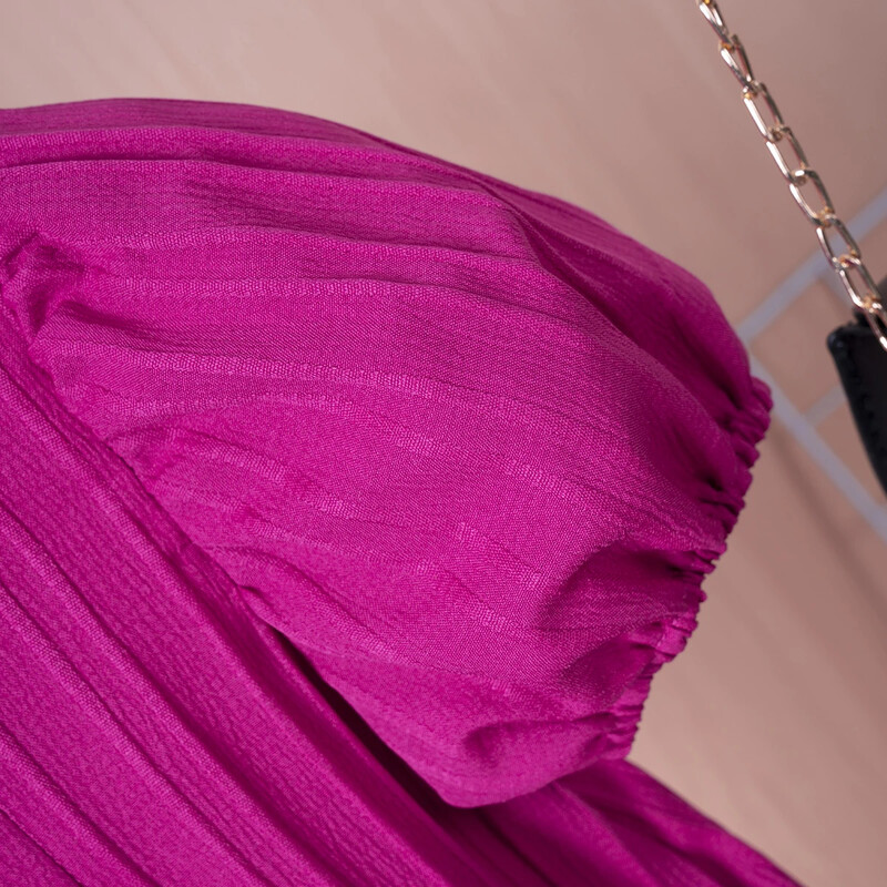 2024. aasta väikelaste tüdrukute kleidid, puhvis varrukatega roosa lühikeste varrukatega kleit tüdrukutele vabaaja armsad kleidid laste peorõivad