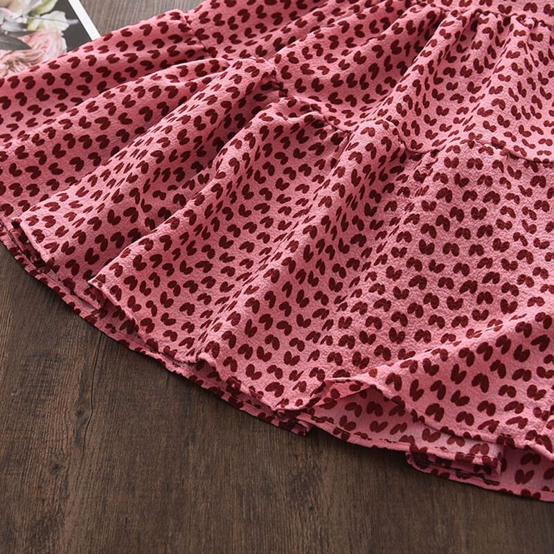 Bear Leader Leopard Print Copii Fete Rochie Casual Vara Rochii Florale Copii Noua Petrecere Printesa Rochie de soare Rochie de bal Rochii