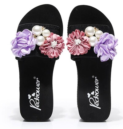 Plus mărime 35-41 papuci de tip camelie lucrați manual femei 3cm/6cm pantofi sandalia feminină cu vârf deschis papuci cu platformă muli pantofi femei