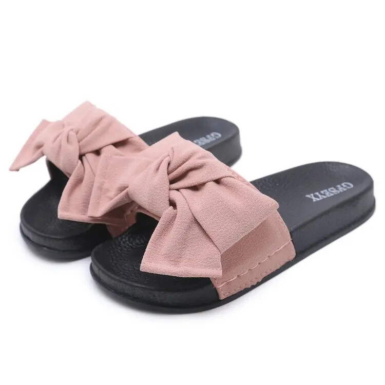 Paplūdimio vasaros šlepetės, moteriškos dėvimos mados, laukinių žodžių vilkimas korėjietiška storo dugno lanko šlepečių versija, didelis 43 dydis