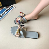 Trendikad naiste sussid 2024. aasta suvi, uus vibu kaunistus, lameda põhjaga libisemisvastane disain, tundega naiste kingad Zapatos De Mujer Luxe