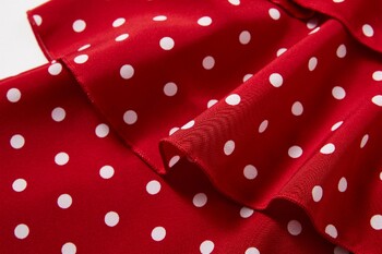 Mudkingdom Big Girls Spaghetti Strap Dress Summer Polka Dots Tiered Cami Dress for Girls Модни Ежедневни Детски Дрехи