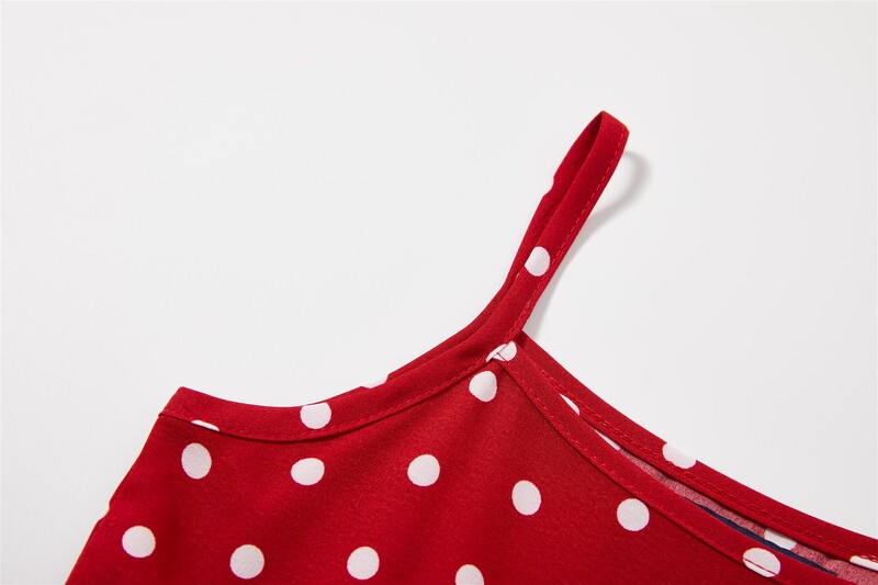 Mudkingdom Rochie cu bretele spaghetti pentru fete mari Rochii de vară cu buline cu etaje pentru haine pentru fete Îmbrăcăminte casual pentru copii la modă