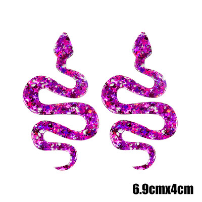 Kõrvarõngad naistele Tüdrukutele Mood Armsad Ilusad Lehesulge Geomeetria Värviline Ripp Rippuv Rippuv Trend Atsetaatlaud