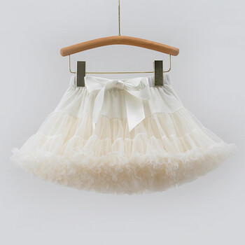 Детска пола Бебешки момичета Tutu Skirt Fluffy Children Балет Kids Pettiskirt Baby Girls Polies Princess Tulle Party Dance Polls