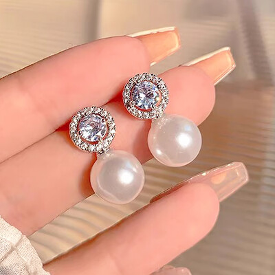 korėjietiški madingi auskarai moterims ilgas kutas sidabro spalvos širdis lašas gėlių papuošalai vakarėlis pareiškimas auskarai kabantys pendientes