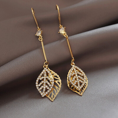 korėjietiški madingi auskarai moterims ilgas kutas sidabro spalvos širdis lašas gėlių papuošalai vakarėlis pareiškimas auskarai kabantys pendientes