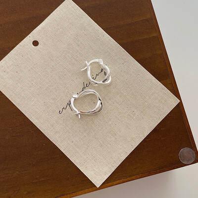 XIYANIKE Cercei cu cataramă ureche pătrată geometrică unică pentru femei, fete, modă coreeană, bijuterii noi, cadou pentru prieteni, petrecere серьги женские