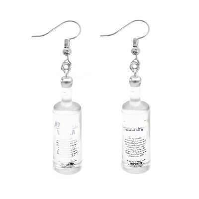 Tinejdžerska naušnica Narančasto voće Viseće naušnice za hranu Žene za tinejdžerke Smiješne ženske naušnice Nakit Poklon od nehrđajućeg čelika