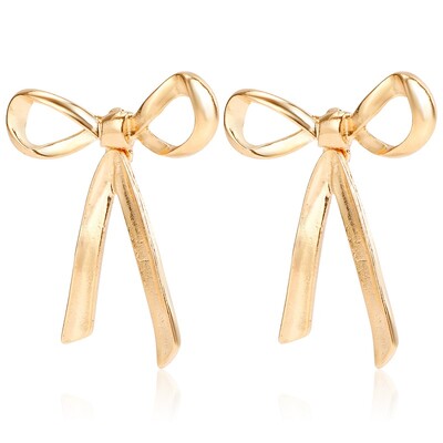 Senoviniai balti perlų imitacijos Bowknot auskarai moterims Elegantiški rankų darbo austi karoliukai Statement auskarai 2024 m.