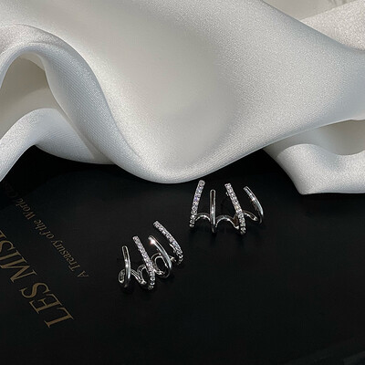 Vaigu lilledega kõrvarõngad Korea mood Naiste temperament Ilusad elegantsed ehted Lihtsad armsad tüdrukud naiste aksessuaarid