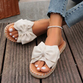 2024. aasta kuum sooduspakkumine Naiste kingad, lahtise ninaga naiste sussid, suvised kikilipsud, soliidne tald vabas õhus, lamedad, suured sussid