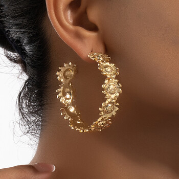 Γυναικεία σκουλαρίκια Vintage Oversized Sun Fashion Dangle Earrings