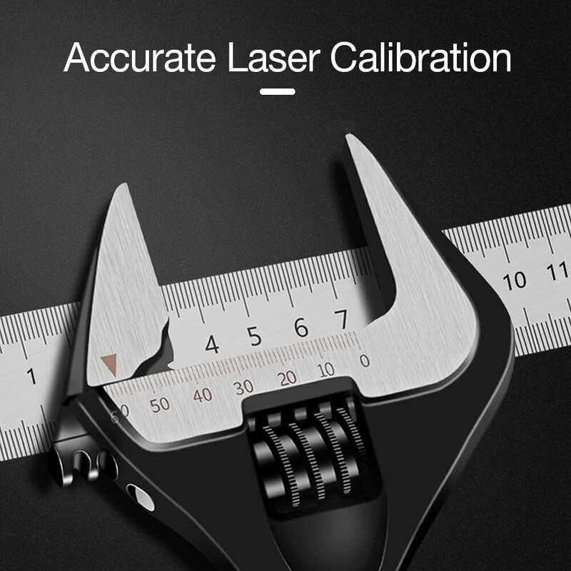 Reguliuojamas veržliaraktis Universalus raktas Veržlė Veržliaraktis Atidarymo veržliaraktis Namų rankiniai įrankiai Multi Tool 6 colių 8 colių