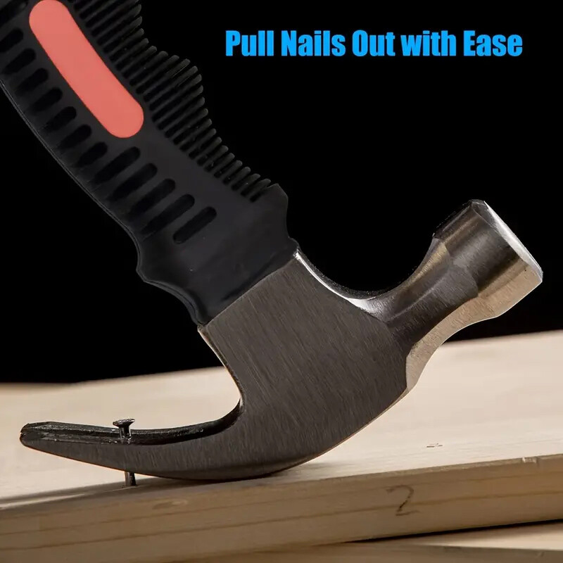 Mini Multifunction Horn Hammer Nail Hammer Siamese Hammer Home Car Escape Function Ram's Horn Hammer φορητό σφυρί διαφυγής