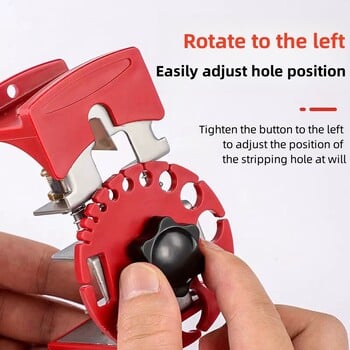 Universal Handheld Quick Stripper Electric Wire Stripper Machine Wire Cable cutter stripping machine pinsers with Blade