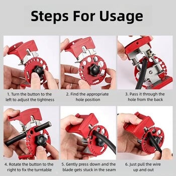 Universal Handheld Quick Stripper Electric Wire Stripper Machine Wire Cable cutter stripping machine pinsers with Blade