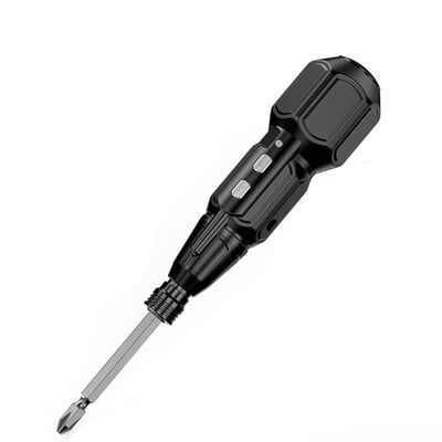 Șurubelniță electrică Burghiu fără fir 3,6 V Mini șurubelniță pentru casă cu vârf magnetic Lumină de lucru reîncărcabilă prin USB pentru bricolaj