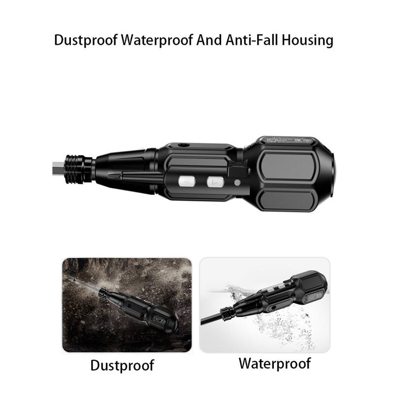 Șurubelniță electrică Burghiu fără fir 3,6 V Mini șurubelniță pentru casă cu vârf magnetic Lumină de lucru reîncărcabilă prin USB pentru bricolaj