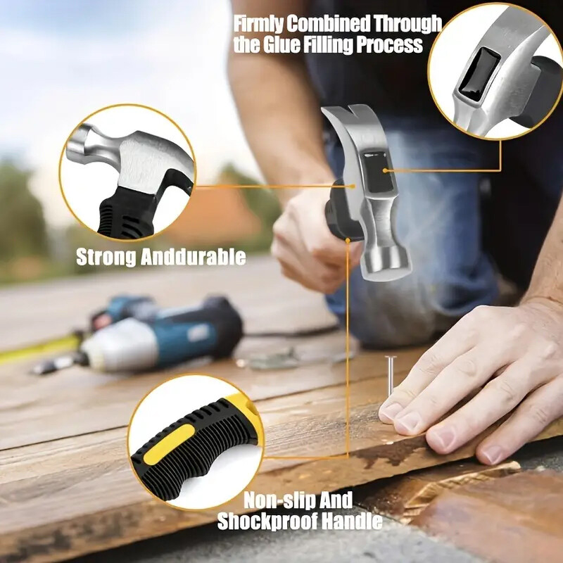 Mini multifunktsionaalne sarvehaamer naelhaamer siiami vasar Kodu auto põgenemisfunktsioon Ram`s Horn Hammer kaasaskantav evakuatsioonivasar