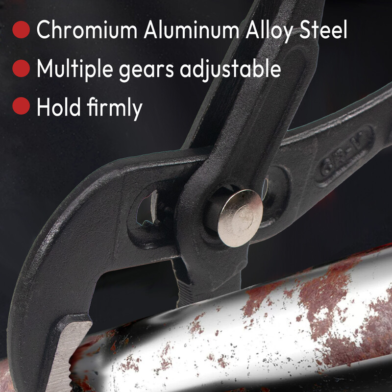 Clește pentru pompă de apă 7/10/12 în Clește universal multifuncțional pentru instalații sanitare Clește ajustabil pentru țevi deschise Instrument de întreținere a casei