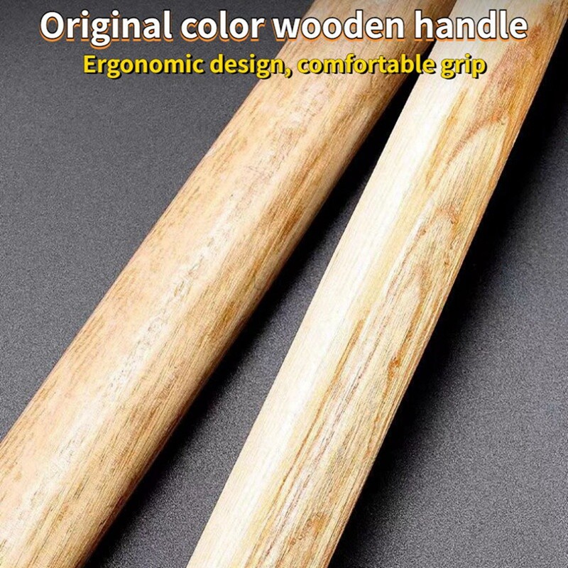 Mâner din lemn Ciocan rotund Instalare acasă Ciocan mic Ciocan de nuc Ciocan pentru prelucrarea lemnului Mini ciocan Unelte de mână 0.25P