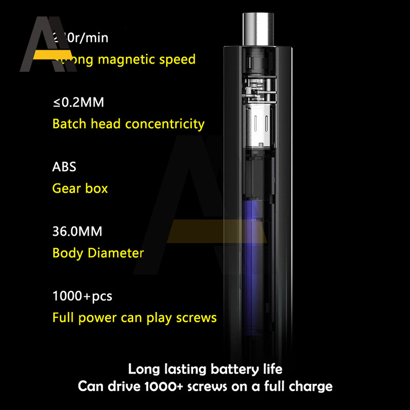 Mini șurubelniță electrică fără fir Unelte electrice Set de șurubelnițe cu cuplu mare Șurubelniță electrică multifuncțională reîncărcabilă