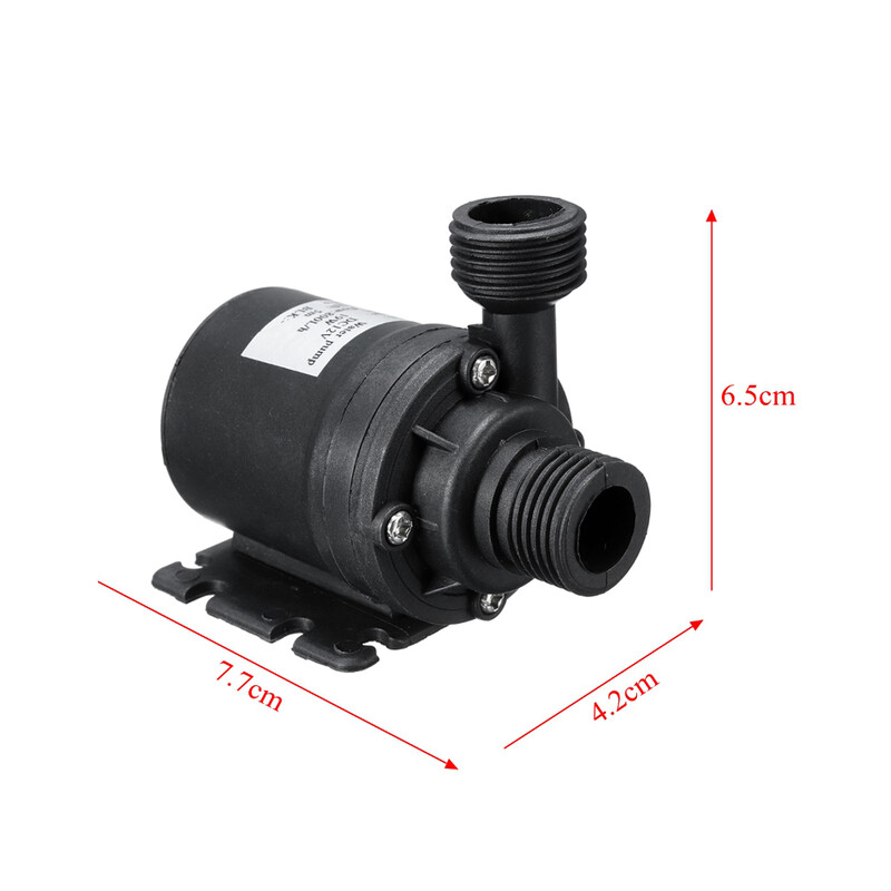 Ultra tiha pumpa za vodu Mini DC 12V 19W 800L/H motor bez četkica Potopna pumpa za vodu za akvarij Fontana za ribnjak za vrt akvarija