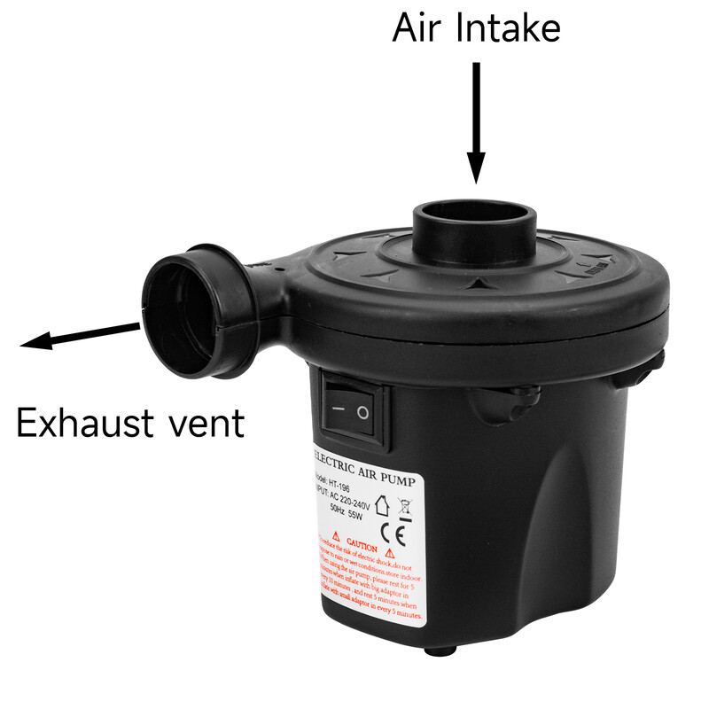 Awroutdoor električne pumpe 2 u 1 koje bubre ispuhavanjem zraka madrac na napuhavanje igračke za bazen prijenosna električna pumpa s 3 mlaznice