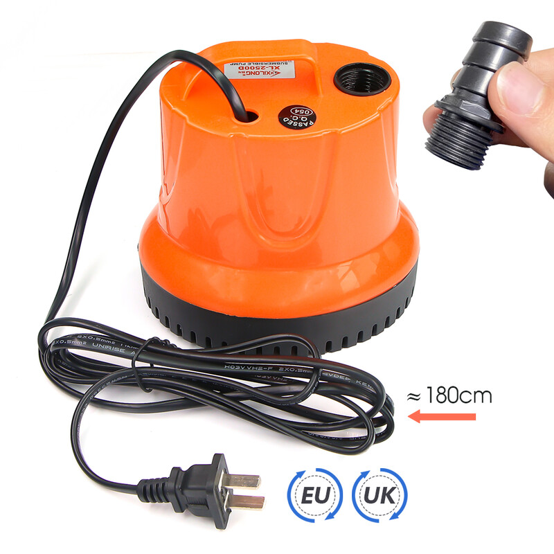 30/45/60/85/110 W 220V donja usisna pumpa za vodu za vrtni akvarij Tiha potopljena pumpa Višenamjenske male usisne pumpe