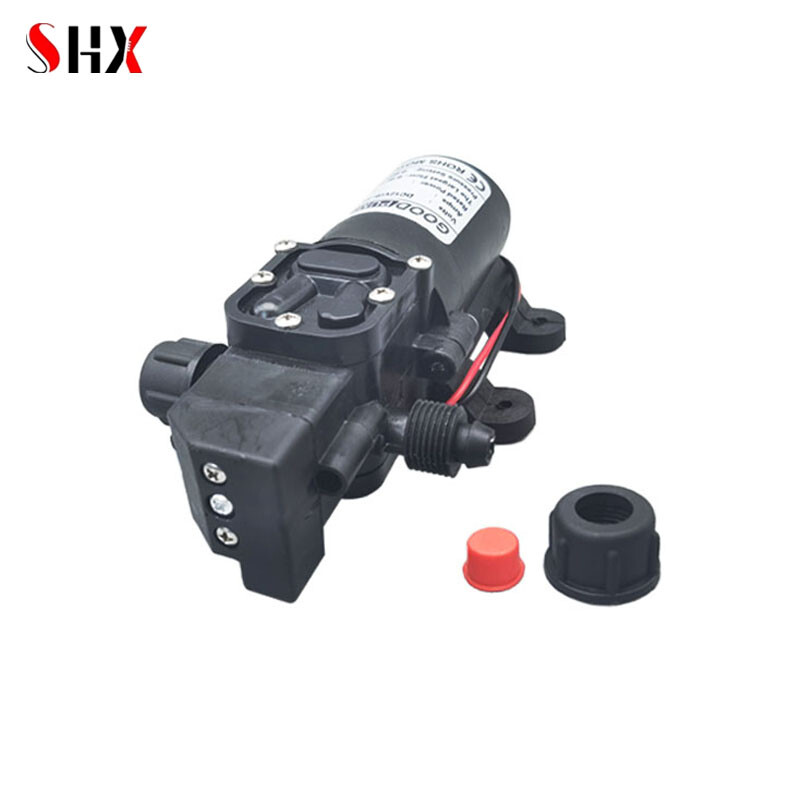 Automatski prekidač protoka 6L/min DC12V 60W 70W 130PSI AUTOMATSKA membranska vodena pumpa Mini sigurne visokotlačne samousisne pumpe