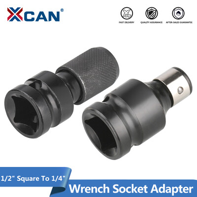 XCAN ključ nasadni adapter 1/2" kvadratni na 1/4" šesterokutni čegrtaljka nasadni ključ nasadni adapter set ključeva pretvarač pogona udarni alat