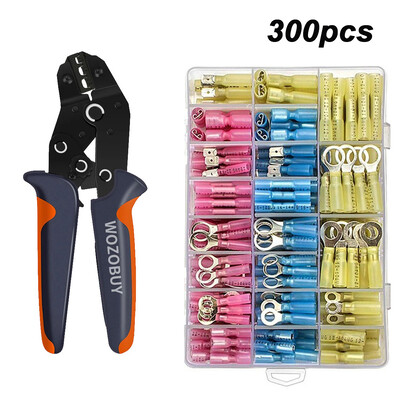 WOZOBUY pressimistangide komplekt Traadi pressimisriistad põrkimisriistad SN-02C isolatsiooniklemmid elektriklambrid min tööriistad