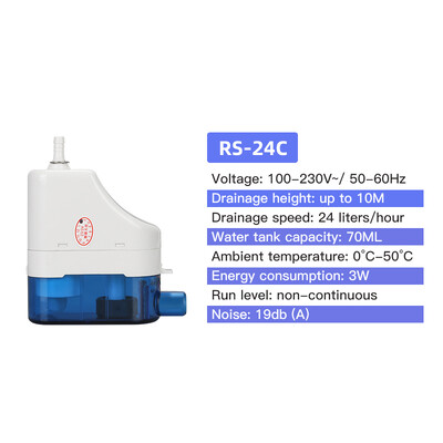 220V 24L/H 40L/H Automatska ultratiha pumpa za kondenzat RS-24C/40C Pumpe za podizanje kondenzata 1-3P Odvod klima uređaja na kuki